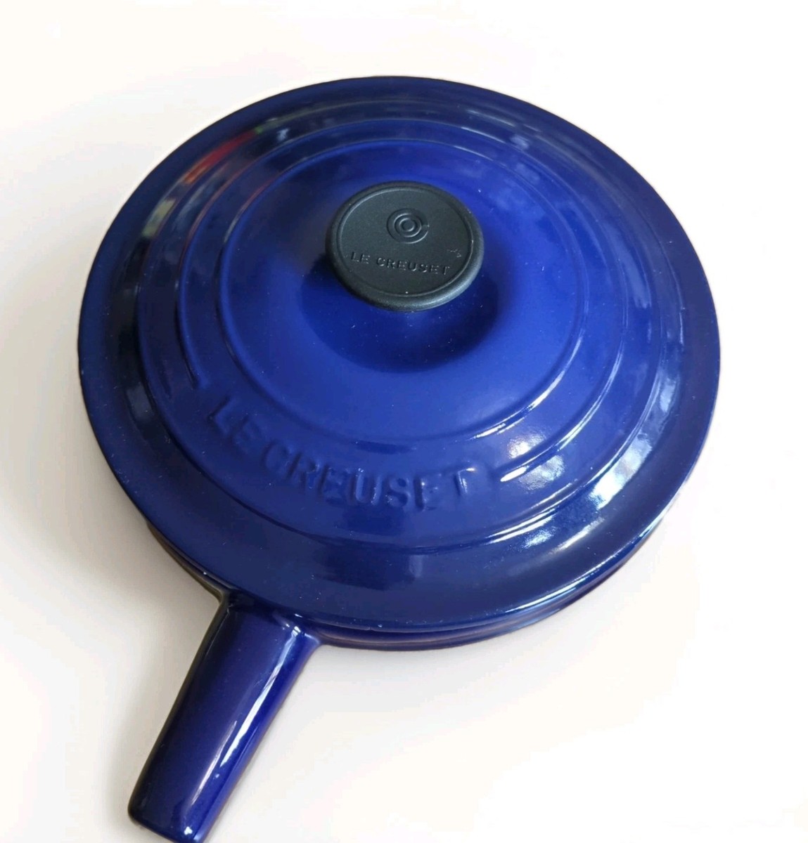 Le Creuset Hairy Bikers Cast Iron Casserole Dish Dutch Oven Pan Cobalt NEW