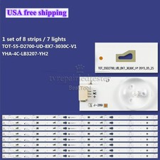 LED Backlight Strips For TCL TOT-55D2700-UD-8X7-3030C-V1 55US5800TAAA 55US57