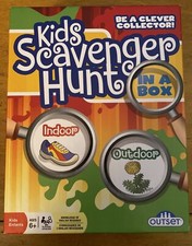 Kids Scavenger Hunt-Active Game Indoors or Outdoors New- NoCellophane - Ages 6 