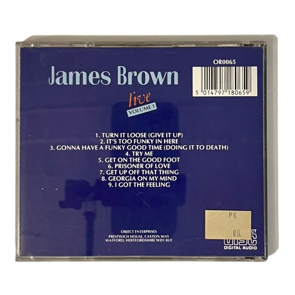James Brown - Live Volume 1 | CD - Bild 2 von 2