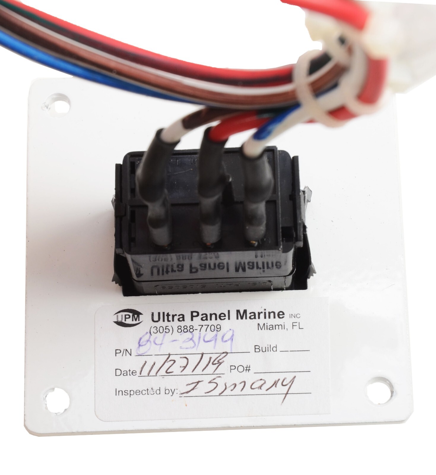 Sea Ray Anchor Windlass Black Chrome Switch Panel Control Up Down Ultra