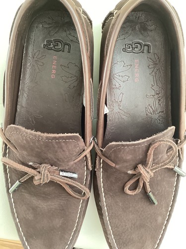 UGG Herren Bel-Air Braun Spitze Slipper Fahrstil Halbschuh, Größe 8,5 - Bild 2 von 5