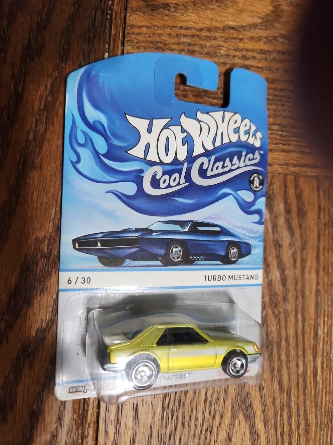 Hot Wheels 2014 Cool  classics 6 of 30 turbo mustang yellow