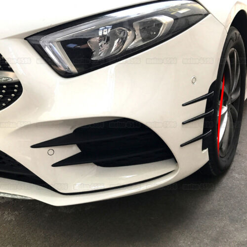 2pcs Car Modified Leaf Panels Simulate Shark Gills Flanks Body Trim Accessories - Foto 4 di 14