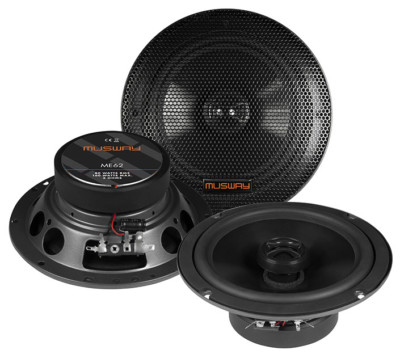 MUSWAY 16,5cm Lautsprecher ME62 Koax  Paarpreis B-Ware