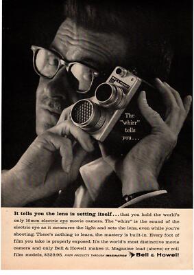 1959 Bell & Howell 200 EE Electric Eye Magazine Load 16mm Movie