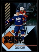 2024-25 Upper Deck Checkpoint Black Casey Cizikas #CP-15