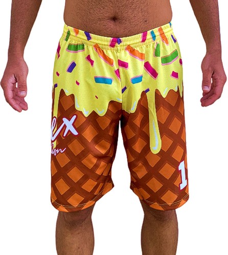 Footex Pantaloncini Beach Volley Ice Cream Tennis Mare Sublimatici Padel - Bild 1 von 3
