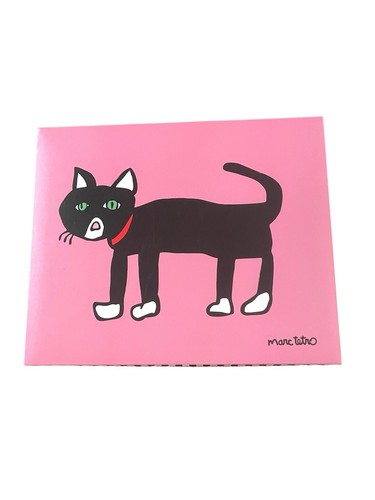 NEW Marc Tetro Cat Travel Set Coin Purse Passport Case Luggage Tag Free Ship - Picture 2 of 14