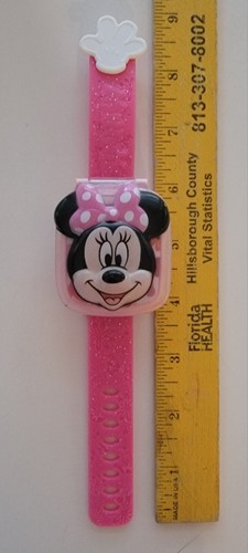 VTech Disney Junior Pink Minnie Mouse Learning Watch Age 4-7 Pre-owned - Picture 8 of 11