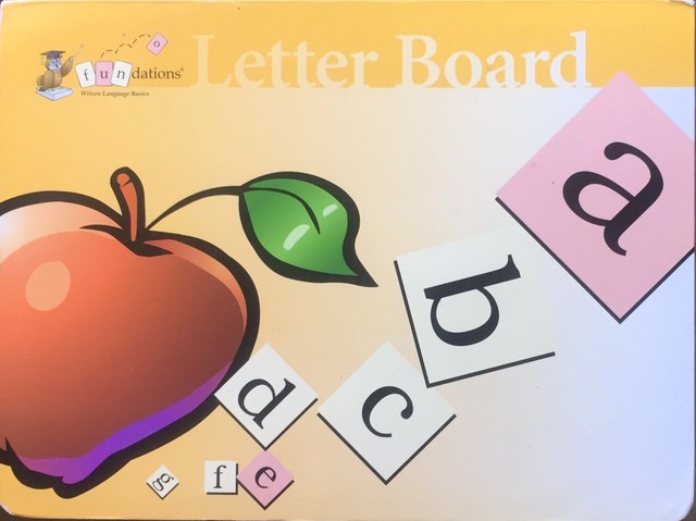 BRAND NEW Wilson Fundations Letter Board K 1 board Adn Letters EBay