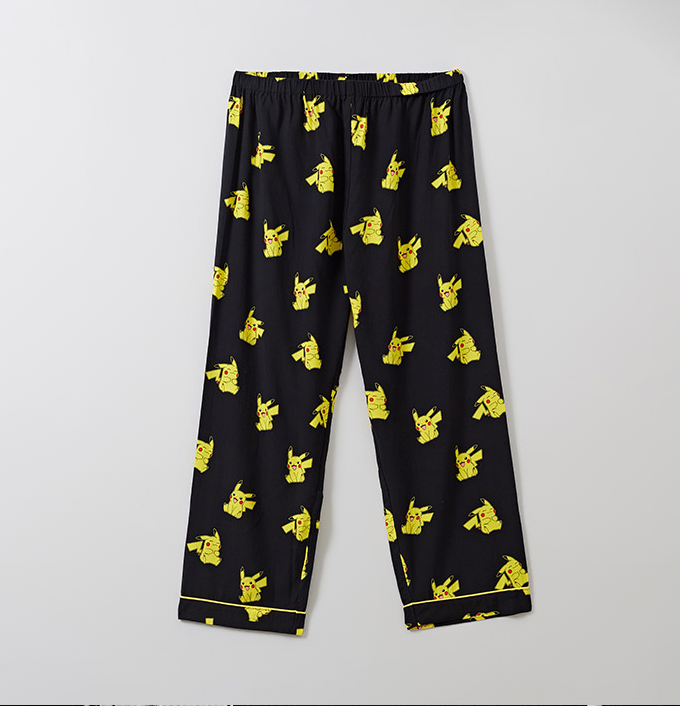 【 SPAO】 POKEMON MASTER LONG SLEEVE PAJAMA Pokemon] SPAO Pokemon long sleeve + long pants pajama set