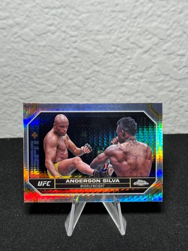 Réfracteur à prisme base UFC chromé 2024 Topps 1 - 200 - COMPLÉTEZ VOTRE SET - PYC - Photo 16/237