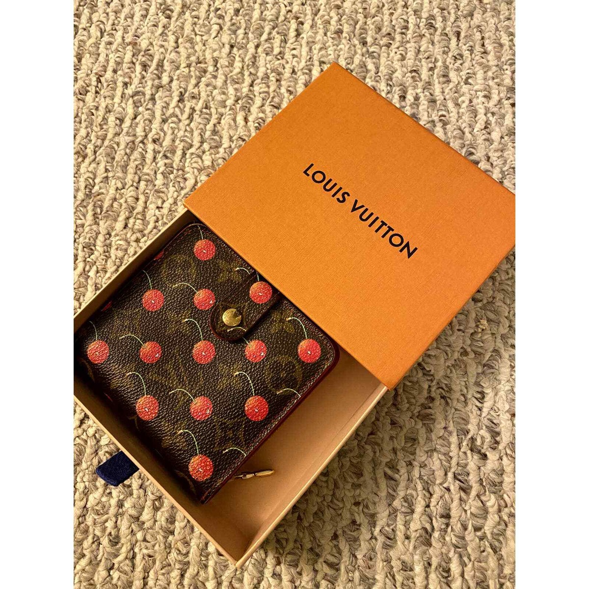 Louis Vuitton X Takashi Murakami Limited Monogram Cerises Compact