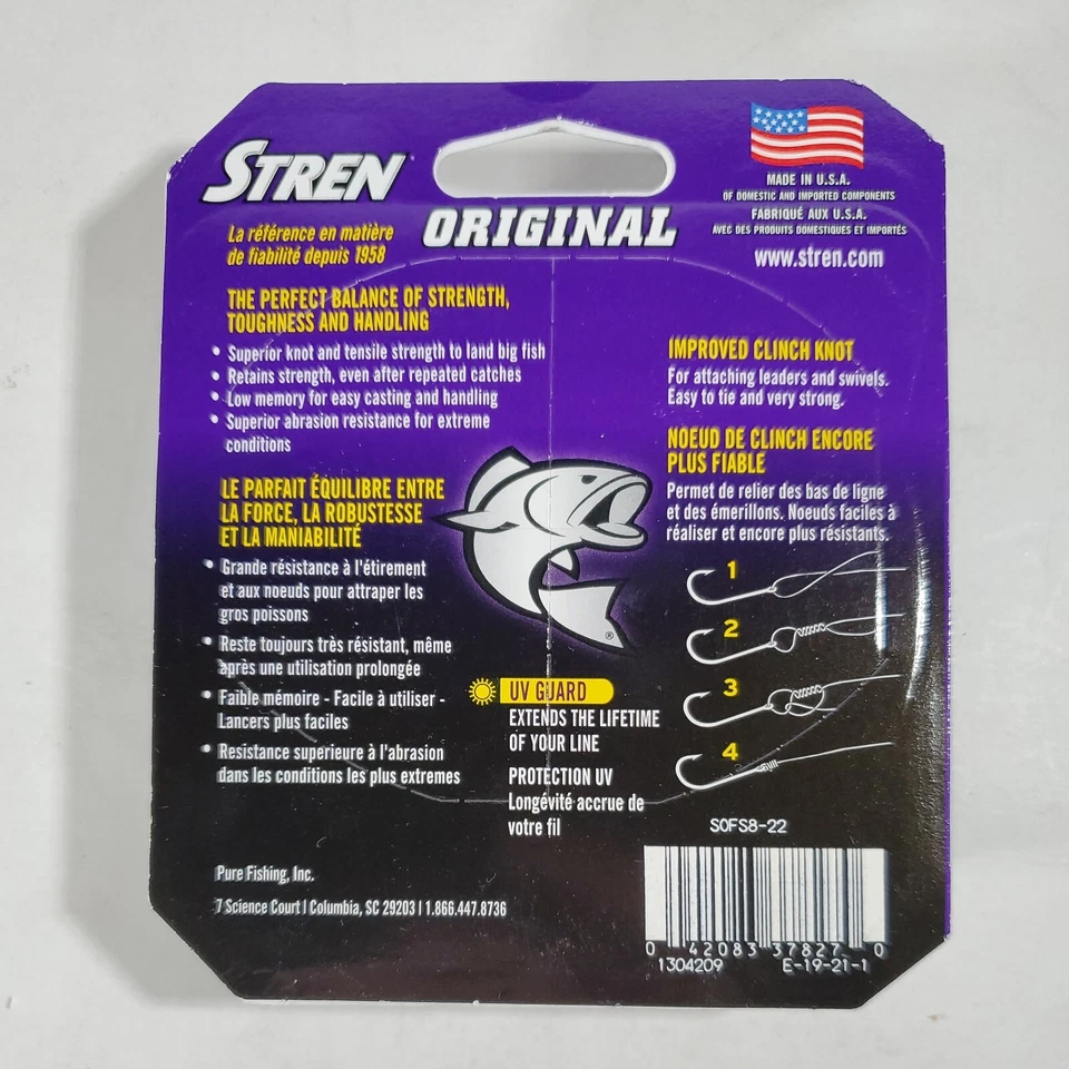 STREN Original Monofilament Fishing Line - Choose Style - Image 2 of 3