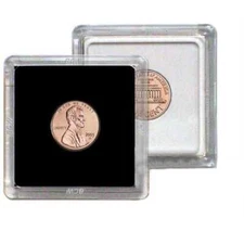 Coin Snap Plastic Coin Case Single - 7 Sizes Available