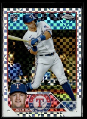 2023 Topps Chrome XFractor Josh Jung Rookie Texas Rangers #93 | eBay