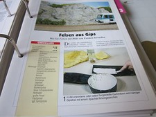 Modellbahn Schritt für Schritt 2 B Gipsfelsen Selbstbau mit Formen