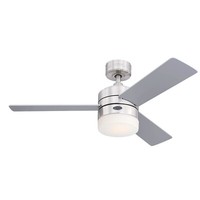 Deckenventilator Fernbedienung Led Lampe Wohnzimmer LüFter Deckenleuchte 105 Cm
