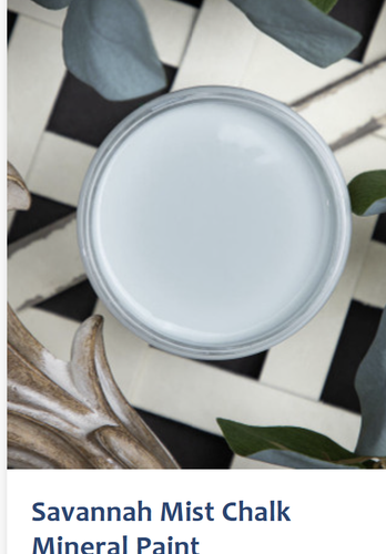 DIXIE BELLE Chalk Mineral Paint Light Blue Savannah Mist Furniture Crafts