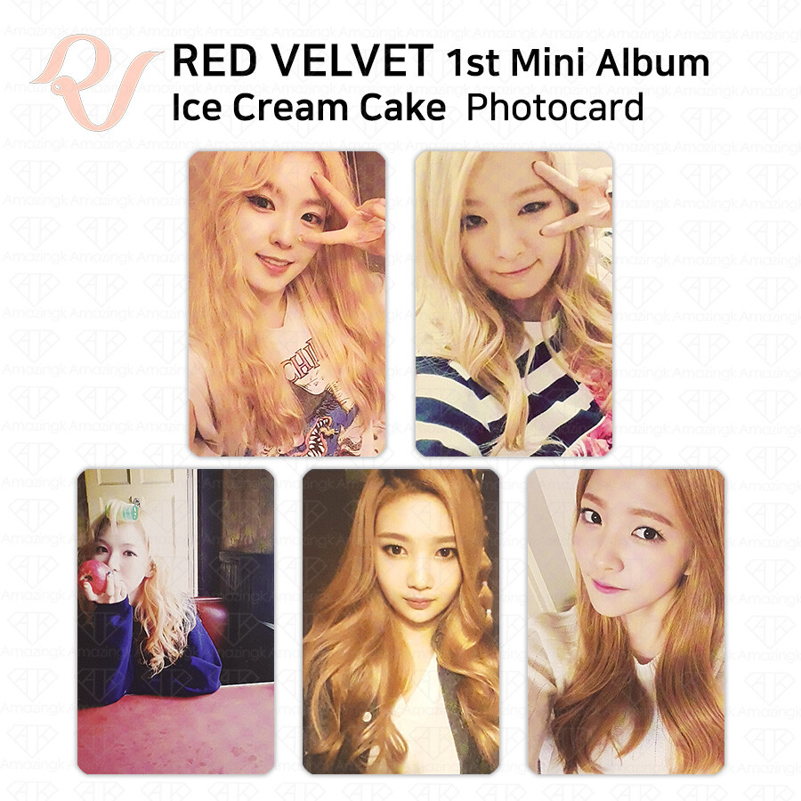RED VELVET 1st Mini Album Ice Cream Cake Official Photocard Irere