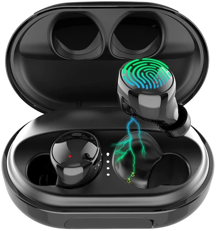 Wireless Earbuds with Bluetooth 5.0, 120H Playtime & Deep Bass Stereo Sound-image
