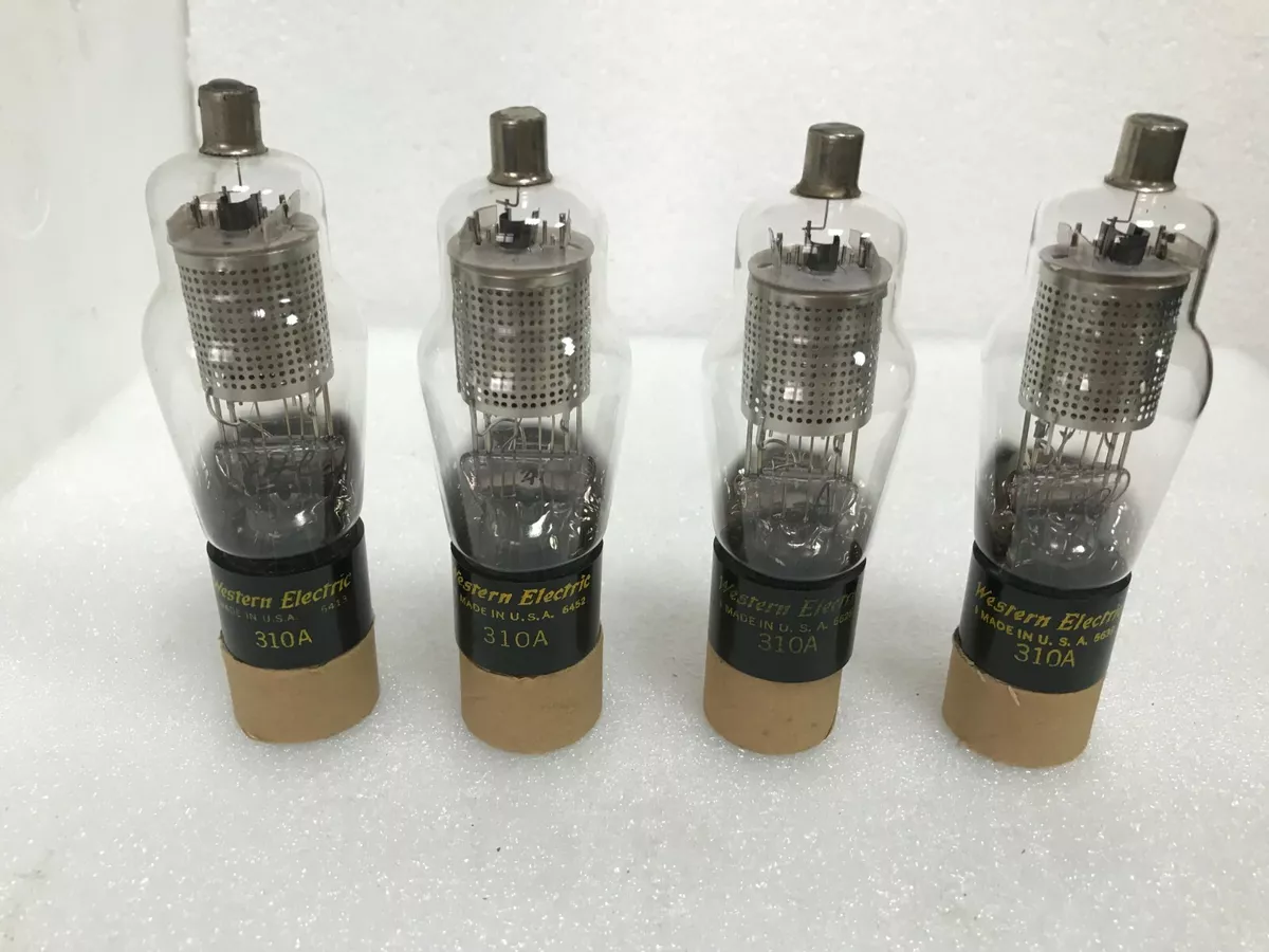 { OPEN BOX} WESTERN ELECTRIC 310A VACUUM TUBE - 2 pair { OPEN BOX} WESTERN ELECTRIC 310A VACUUM TUBE - 2 pair