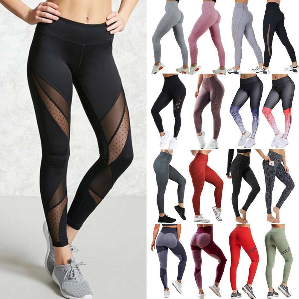 mesh workout pants