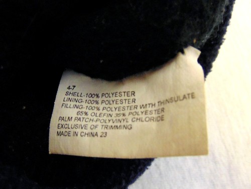 Wasserabweisende kältebeständige Thinsulate 40 g Isolierung Kinder Fäustlinge Gr. 4/7 - Bild 4 von 6
