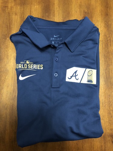 Atlanta Braves Dri Fit Navy 2021 World 
