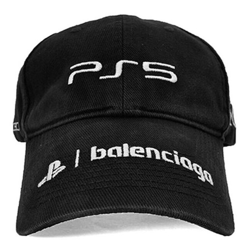 Balenciaga PS5 Collaboration Cap Logo 