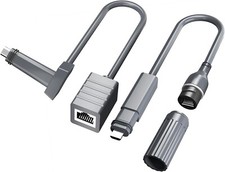 Starlink Ethernet Adapter 1 Pair - SPX to RJ45 Connector for Rectangular Sat