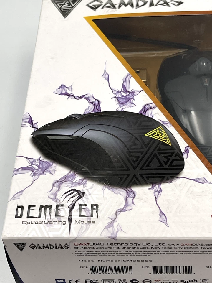 Gamdias Demeter Optical Professional Gaming Mouse GMS5000 - Image 4 of 4
