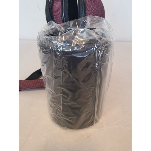 The Caddy O Wine Bottle Carrying Tote NEW with BOX & Corkscrew Chiller Burgundy - Picture 10 of 22