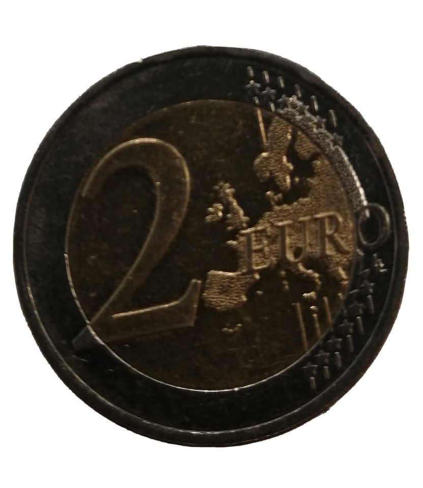 2 Euro Münze 2007 France Preseren Wert MONETA 2 EURO SLOVENIA 2007 SLOVENIJA France Preseren | eBay