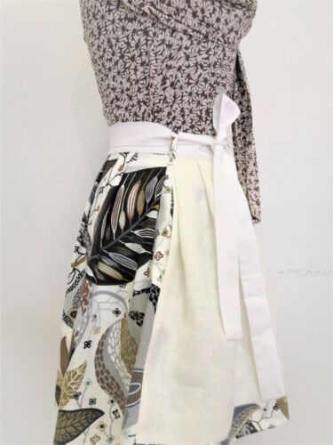 Size L/ 10 US Linen and cotton wrap skirt - Picture 11 of 11