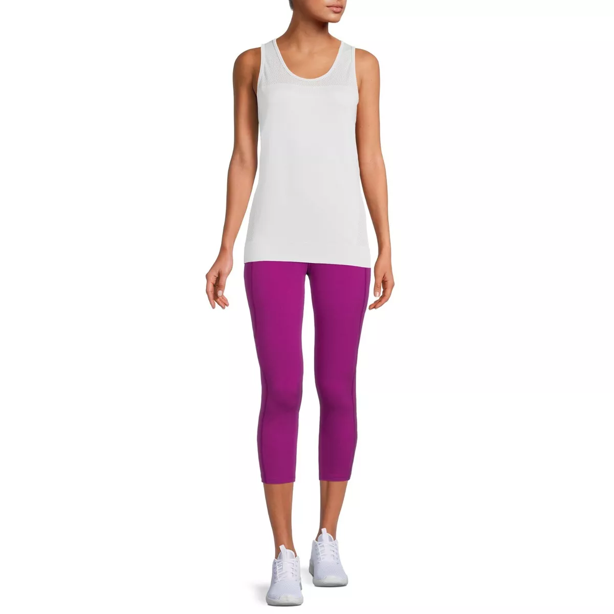 Avia Women's Fuchsia Purple Pull-On Capri Leggings Side Pockets NWT Various  Size