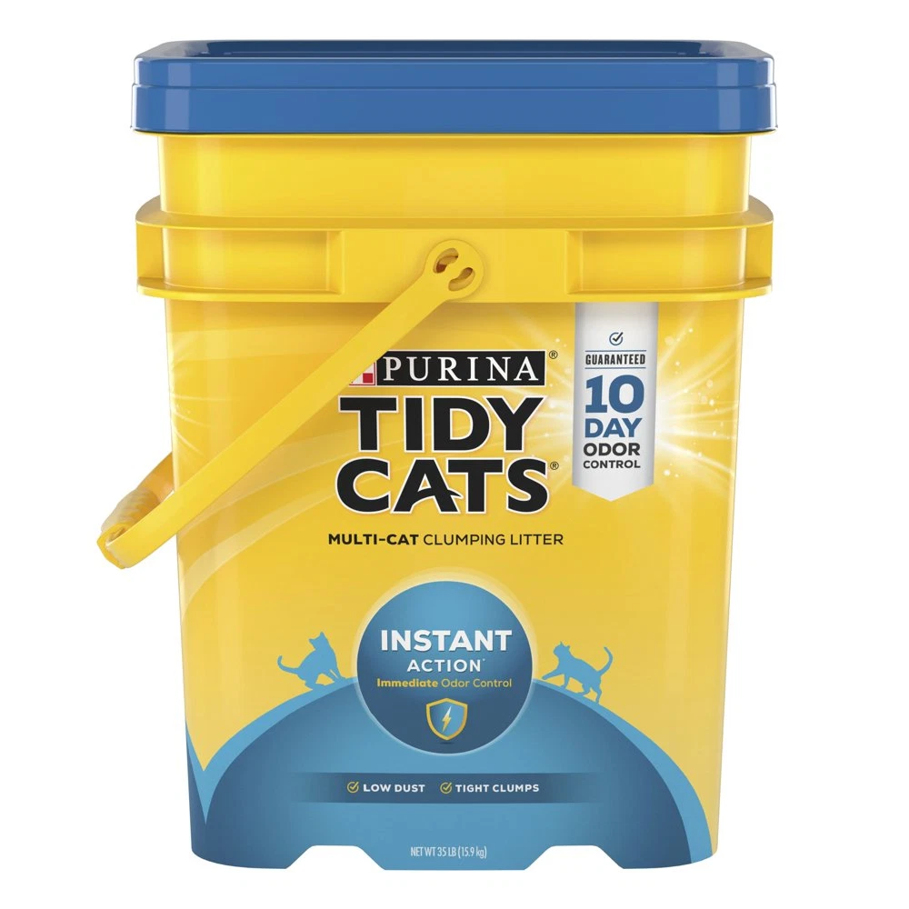 Purina Tidy Cats Clumping Litter Instant Action 35 Lb Pail