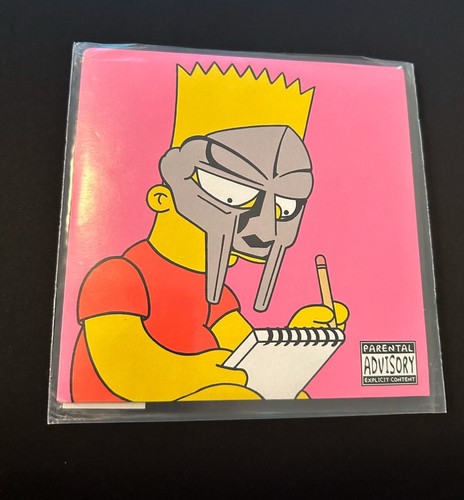 Barz Simpson White Girl Wasted MF Doom Jay Electronica 7" Black Vinyl