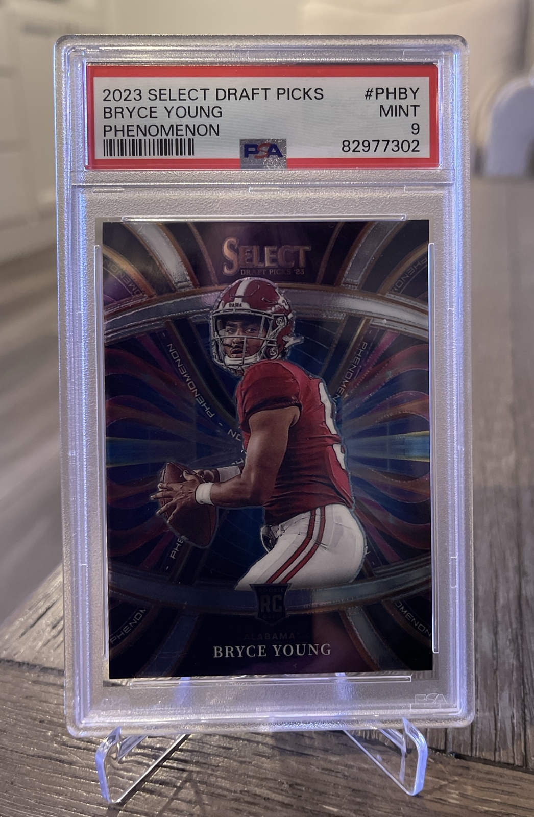 2023 Select Draft Picks BRYCE YOUNG PHENOMENON #PH-BY RC PSA 9 Panthers