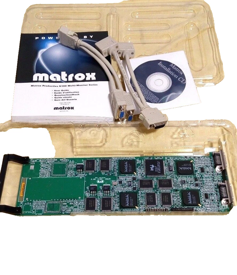 Matrox G+/QUADP P/N: 79075010575 MG10820 Kit Graphics Board NEW. - Image 2 of 4