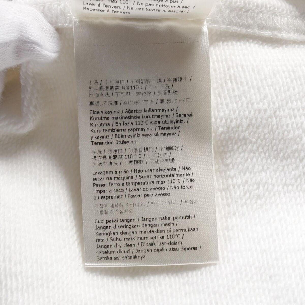 FENDI × MARC JACOBS T-shirt Tops FY1239 cotton White Used FENDI × MARC JACOBS T-shirt Tops FY1239 cotton White Used