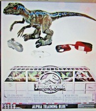 jurassic world alpha training blue dinosaur