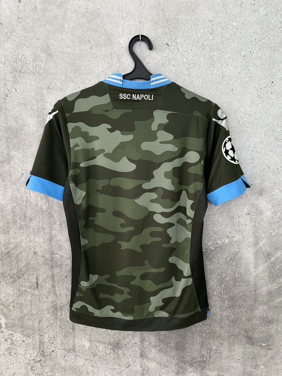 SSC Napoli 迷彩柄シャツ Mサイズ 2012-13 s-l1200.jpg