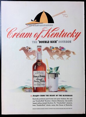 Print Ad 1940's Golden Wedding Whiskey Bourbon Rye 5 Year Old