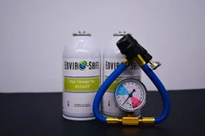 Enviro-Safe R1234YF Dye Charge, 1234yf, case of 2 (4 oz) Economy Charging Gauge