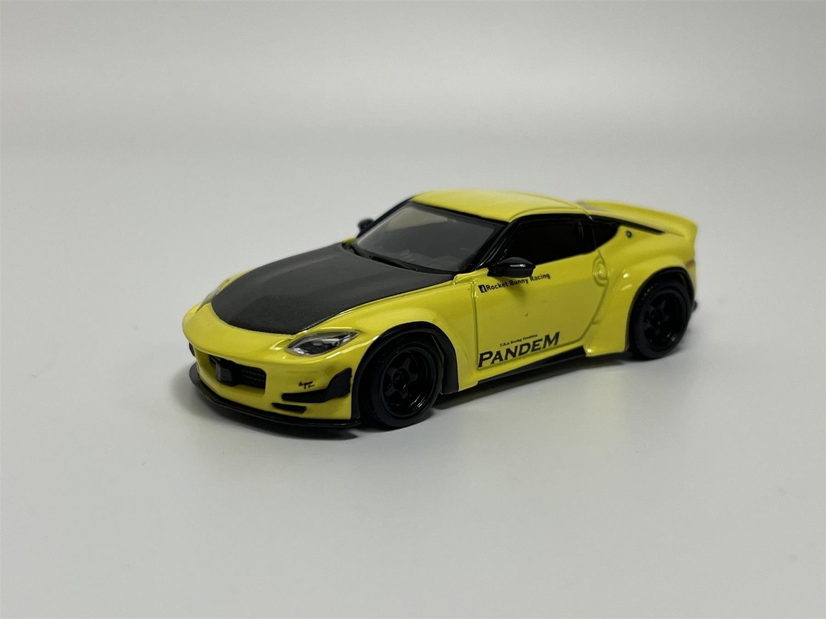 Nissan Z Pandem Ikazuchi Yellow LHD 1:64 Mini GT MGT00752L | eBay