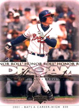 2002 Upper Deck Honor Roll #47 Chipper Jones Atlanta Braves HOF