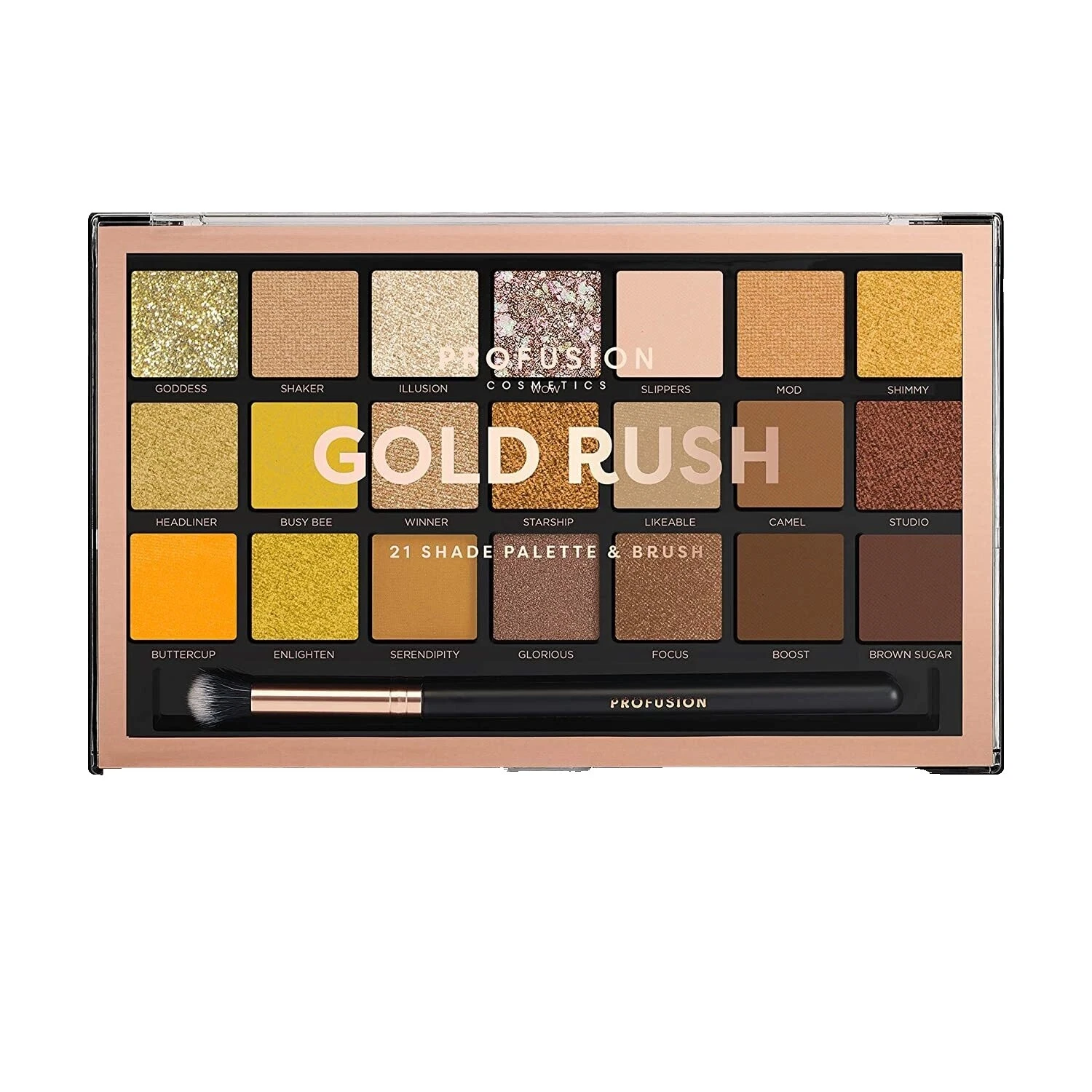 Paletas de productos para sombras de ojos Profusion