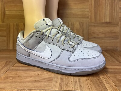 RARE  Sz 13 - Nike Dunk Low Wolf Gray Pure Platinum 2022 DX3722-001 Men's
